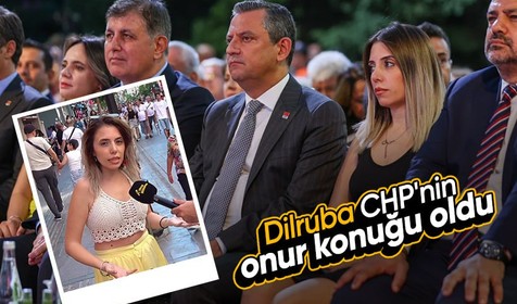 Sokak röportajı sonrası tutuklanan Dilruba Kayserilioğlu CHP'nin onur konuğu oldu