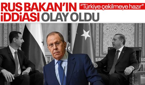 Rus bakandan olay iddia: "Türkiye Suriye’den asker çekmeye hazır"
