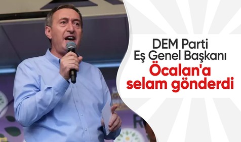 DEM Parti Eş Genel Başkanı Tuncer Bakırhan PKK elebaşı Öcalan'a selam gönderdi