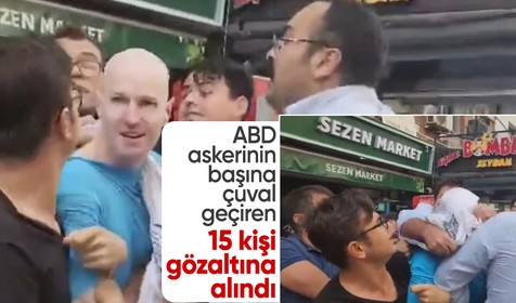 İzmir'de ABD askerinin başına çuval geçiren 15 kişi gözaltına alındı