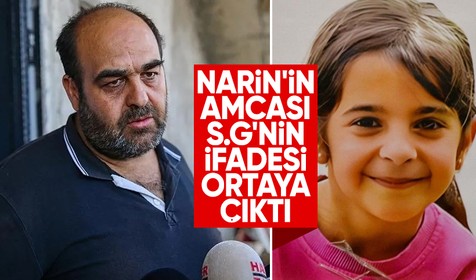 Narin Güran'ı arama çalışmaları 13'üncü gününde: Tutuklanan amcanın ifadesi ortaya çıktı