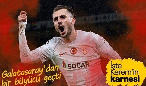 Benfica'ya transfer olan Kerem Aktürkoğlu Galatasaray'da neler yaptı?