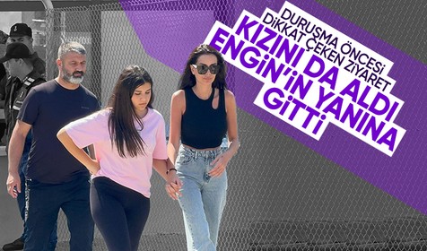 Dilan Polat, eşi Engin Polat’ı cezaevinde ziyaret etti
