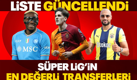Süper Lig tarihinin en değerli transferleri! Victor Osimhen, birinci sırada