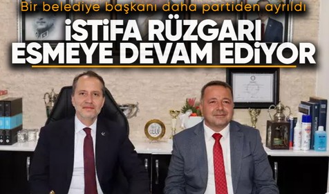 Yeniden Refah Partisi'nde bir istifa daha! Yalıhüyük Belediye Başkanı Mehmet Ali Yılmaz, partiden ayrıldı