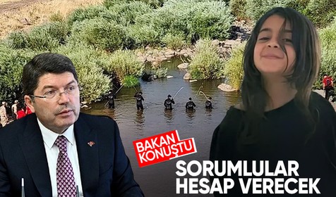 Adalet Bakanı Yılmaz Tunç: Narin'in ölümünden sorumlu olanlar hesap verecek
