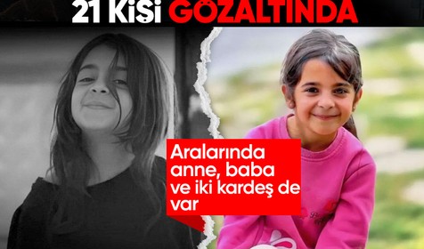 Diyarbakır'da Narin Güran soruşturması kapsamında 21 kişi gözaltına alındı