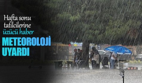 Meteoroloji'den pazar günü için kritik hava durumu uyarısı