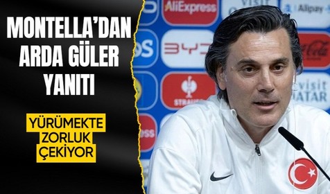 Vincenzo Montella'dan İzlanda ve Arda Güler yorumu