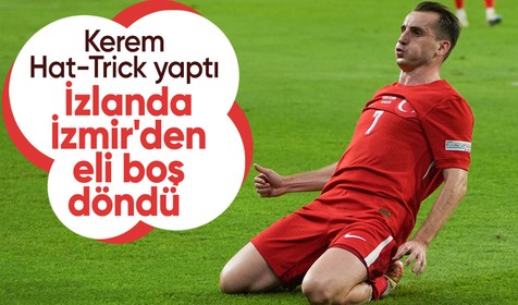 A Milli Takım, Kerem Aktürkoğlu'nun şovuyla lider