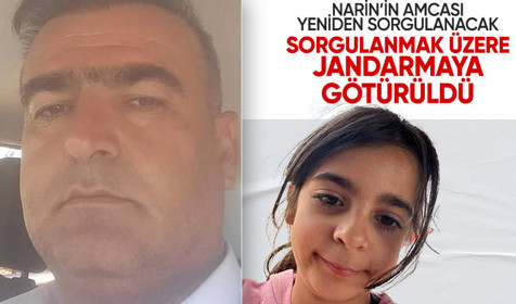 Amca Salim Güran yeniden sorgulanacak. Gözaltı sorguları devam ediyor