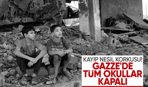 Kayıp nesil korkusu: Gazze'de eğitim yılı tüm okullar kapalı başladı