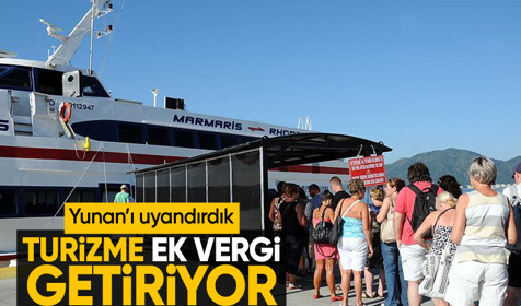 Yunanistan turizmde ek vergi alacak