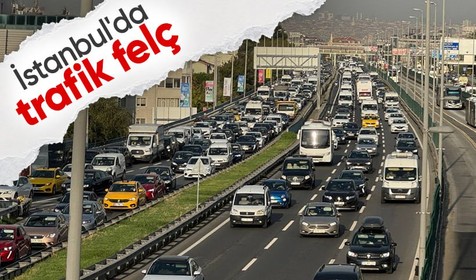 İstanbul'da sabah saatlerinde trafik yoğunluğu oluştu