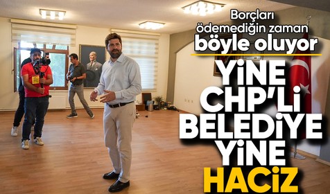 Tarsus Belediye Başkanı Ali Boltaç'ın makam odasındaki eşyalar haczedildi