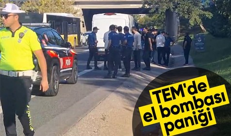 İstanbul'da yol kenardında el bombası bulundu
