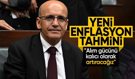 Bakan Şimşek'ten enflasyon mesajı: Vatandaşlarımızın alım gücünü kalıcı olarak artıracağız