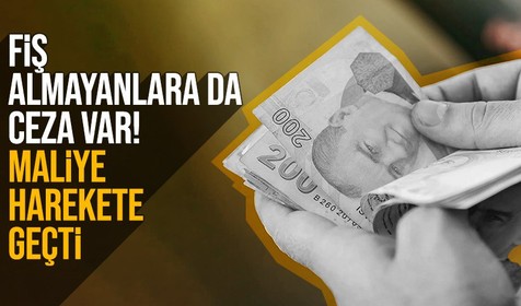 Maliye kolları sıvadı! Fiş almayan müşterilere 5 bin lira ceza