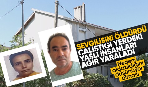 Aldatıldığını düşünen adam dehşet saçtı! Sevgilisini öldürdü bakıcılık yaptığı yaşlı insanları ağır yaraladı