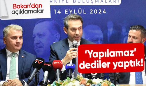 Bakan Bayraktar: Girilemez denilen coğrafyalarda bugün 3 bine yakın gencimize istihdam sağlanıyor