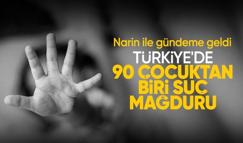 Narin ile gündeme geldi: Türkiye'de 90 çocuktan biri suç mağduru