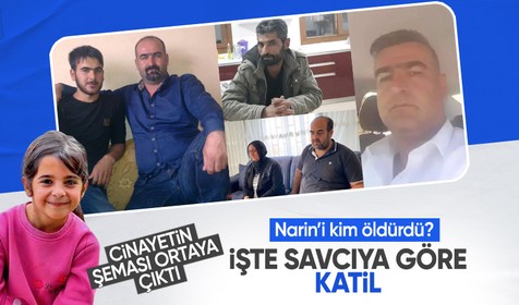 Narin'in katili kim? Olayın şeması çıktı... İşte savcıya göre katil