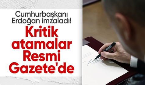 Resmi Gazete'de yayımlandı: 3 bakan yardımcısı görevden alındı