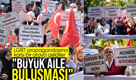 İstanbul'da LGBT propagandasına karşı "Büyük Aile Buluşması" başladı