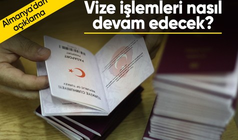 Almanya'dan Schengen açıklaması: Türkiye için vize işlemleri nasıl devam edecek?