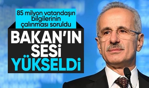 Bakan Uraloğlu: “Türkiye’nin gündeminde verilerin çalınması yoktur çünkü böyle bir çalınma olayı olmamıştır”