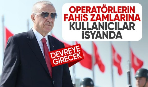 Operatörlerin fahiş zamlarına kullanıcılar isyan ediyor! Cumhurbaşkanı Erdoğan devreye girecek