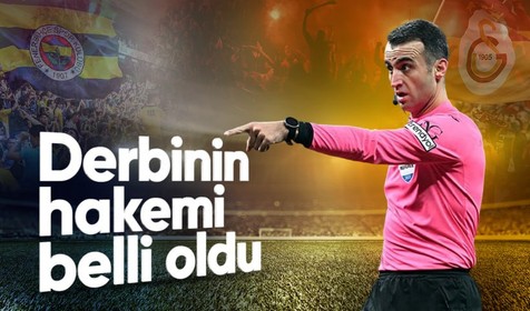 Galatasaray - Fenerbahçe derbisinin hakemi Atilla Karaoğlan oldu