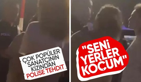 İbrahim Tatlıses'in kızı uçakta rezillik çıkardı! Ardından da polisi tehdit etti: Seni yerler koçum