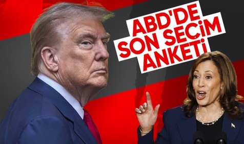 ABD'de son anketler açıklandı: Trump mı Harris mi önde?