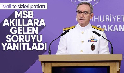 MSB'den Lübnan'daki saldırılarla ilgili açıklama: TSK sadece milli yazılımlar kullanmakta!