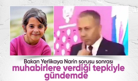 Bakan Yerlikaya'dan Narin cinayetini soran muhabire ilginç tepki
