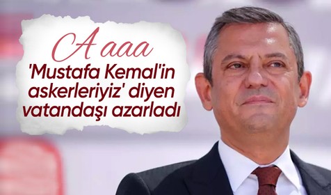 Muğla'da konuşma yapan Özgür Özel, bir vatandaşı azarladı ve alandan kovdu