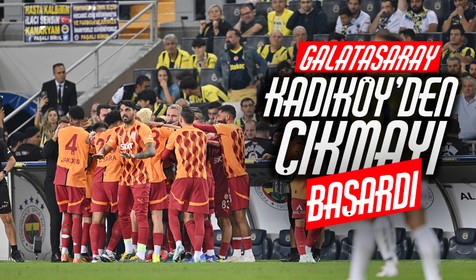 Aslan Kadıköy'den çıkmasını bildi! Galatasaray'dan 2 farklı galibiyet