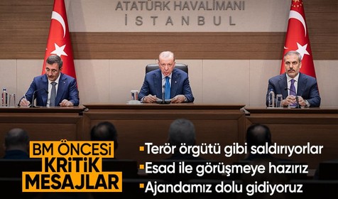 Cumhurbaşkanı Erdoğan ABD ziyareti öncesi soruları yanıtladı