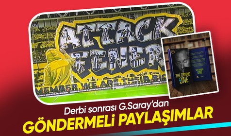 Derbiyi 3-1 kazanan sarı-kırmızılılardan art arda paylaşımlar: Mourinho'ya gönderme