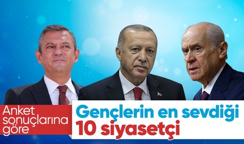 Gençlerin en sevdiği 10 siyasetçi belli oldu: İlk sırada Cumhurbaşkanı Erdoğan var