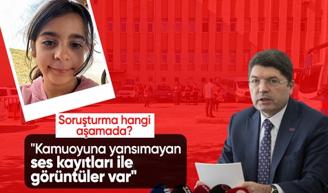 Bakan Tunç'tan Narin cinayeti soruşturmasına ilişkin açıklama: Kamuoyuna yansımayan ses kayıtları ve görüntüler var