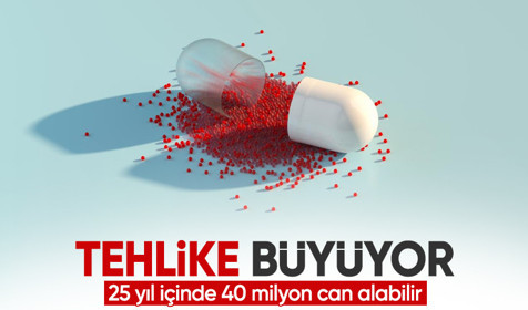 Antibiyotik direnci tehlikesi büyüyor: 25 yıl içinde 40 milyon can alabilir