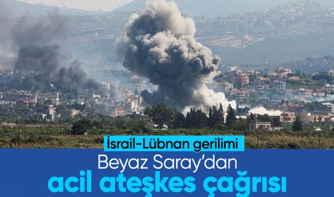 Amerika, Fransa ve ortaklarından İsrail-Lübnan sınırında ateşkes çağrısı