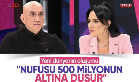 Buket Aydın'ın programına konuk olan Ertan Özyiğit: Yeni dünyanın oluşumunda çok insan olmayacak