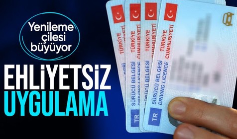 Ehliyetini yenilemek isteyenler engellere isyan ediyor: 2 TL için banka sırasına giriyoruz!