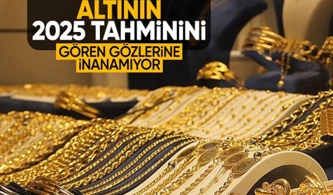 Gram altın için yeni yıl tahmini ağızları açık bırakıyor
