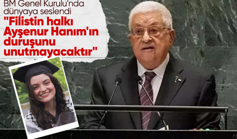 Mahmud Abbas BM Genel Kurulu'nda dünyaya seslendi: "İsrail Gazze'den tamamen çekilmeli"