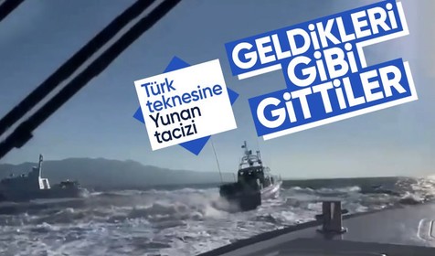 Türk balıkçı teknesi, Yunan unsurlarınca havaya ateş açılarak tacize uğradı