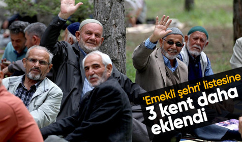 5 kentte emekli sayısı, çalışan sayısını geçti